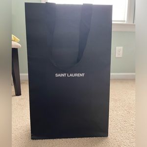 Saint Laurent Black Shopping bag